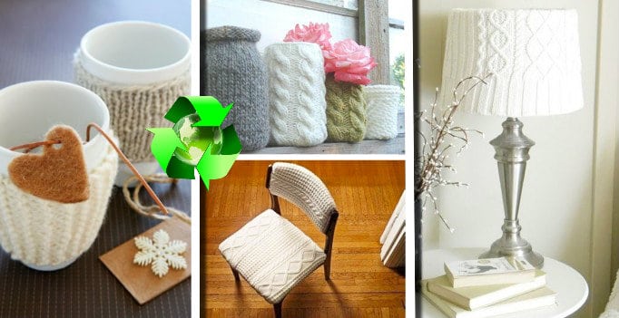 Vecchi maglioni: 28 Fantastiche idee per riciclare maglioni da buttare.