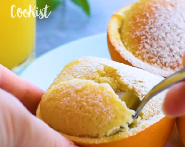Muffin in buccia d'arancia