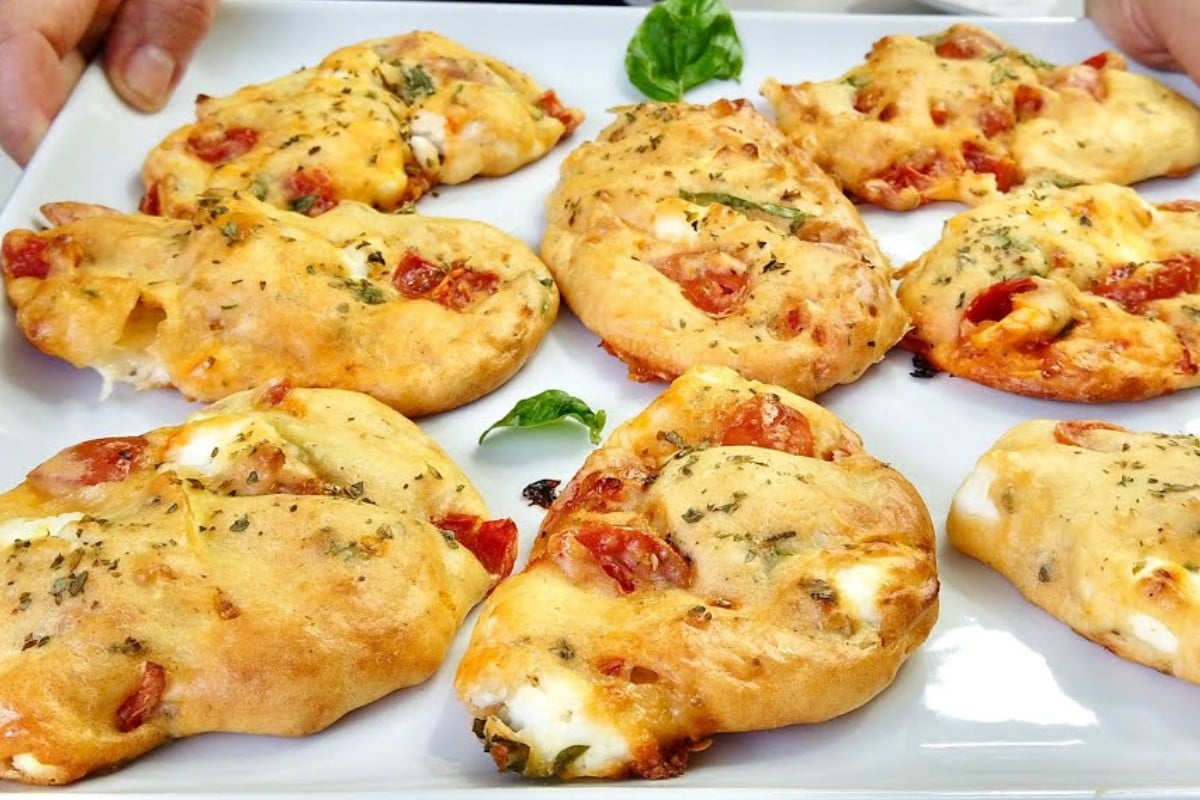 Frittelle alla mediterranea al forno: veloci da fare, buone da mangiare!