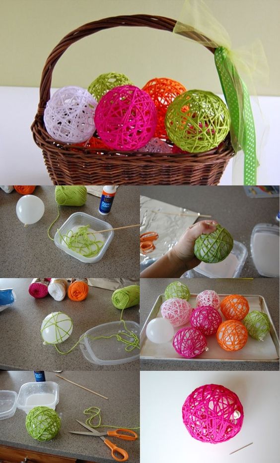 20 idee di riciclo creativo a9d1c9426489c97d7eeedc9e8febcf9c fun activities for kids yarn ball