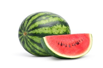 come combattere il mal di watermelon with slice white surface 252965 222
