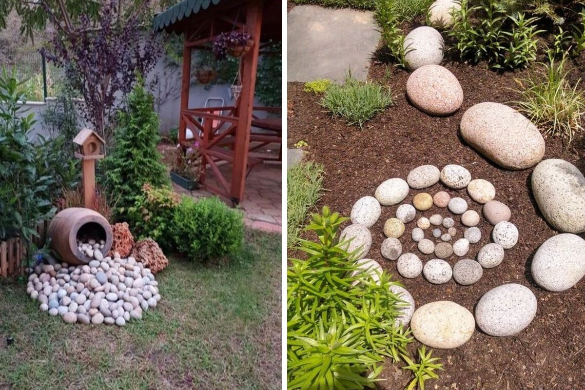 decorare giardino con le pietre decorare il giardino con pietre