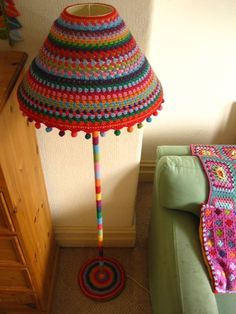 decorazioni casa yarn bombing fai 4