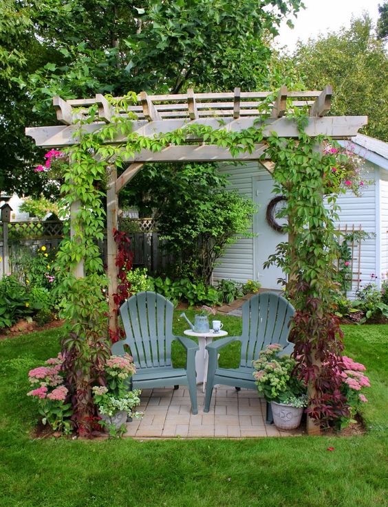 zona relax in giardino 10 20 Mesmerizing Garden Retreat Ideas10