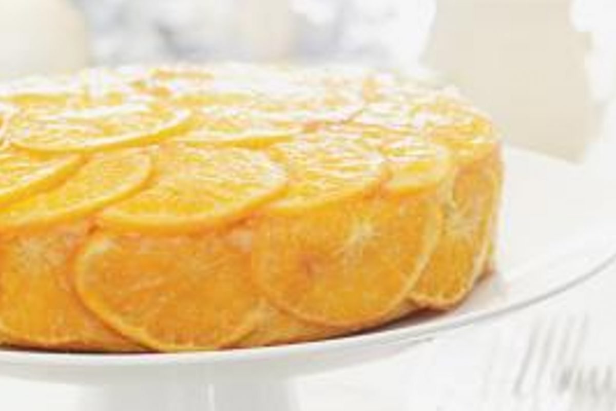 Torta glassata ai mandarini