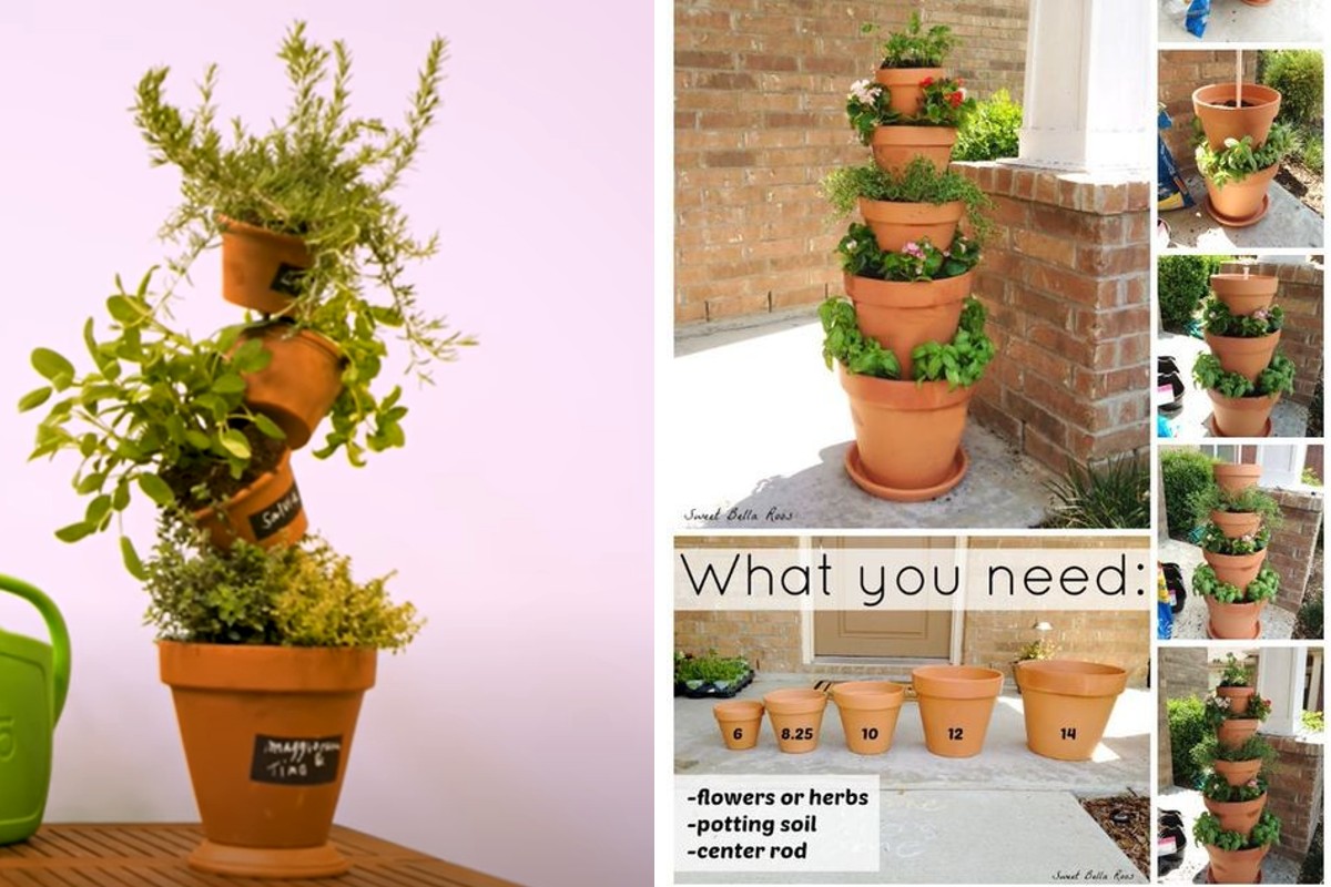 Orto verticale verticale per erbe aromatiche: idee utili e decorative!