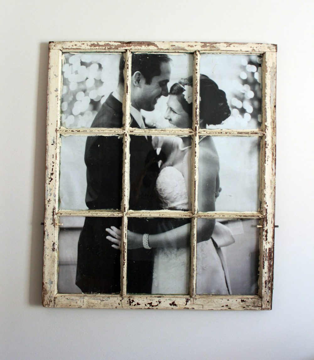 16 awesome diy projects with Old Window Picture Frame e1528188387576