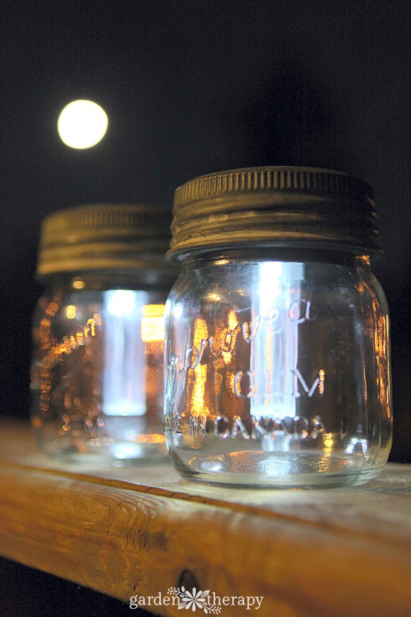 Mason Jar Solar Lamps