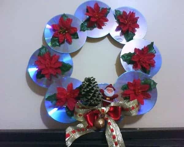 christmas decorations with recycled material 17