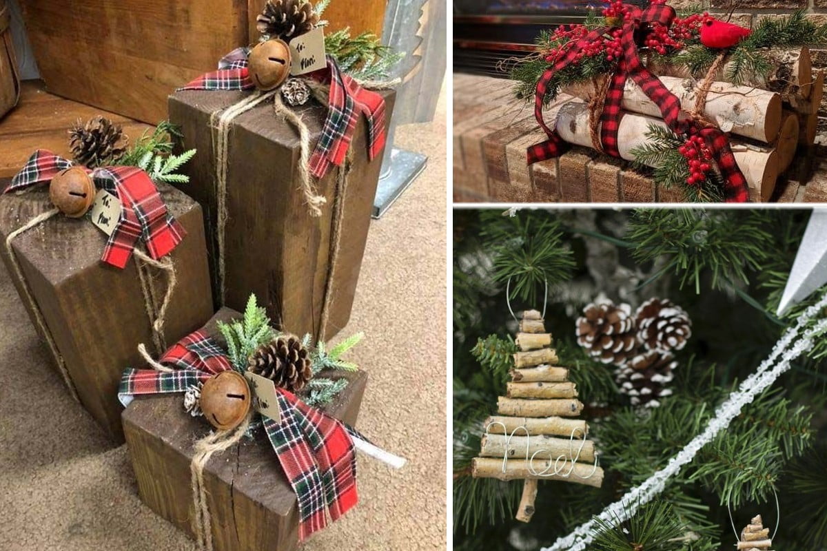 23 ornamenti natalizi rustici fai da te decorazioni rustiche natale