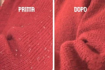 Pelucchi sul maglione: un semplice trucco e il capo tornerà come nuovo