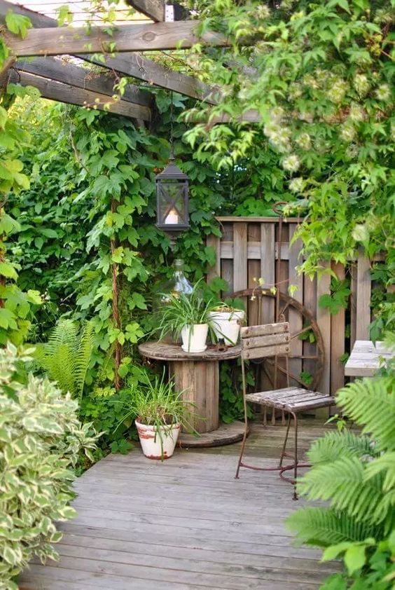 zona relax 10 idee per zona relax in giardino 10 20 Mesmerizing Garden Retreat Ideas09