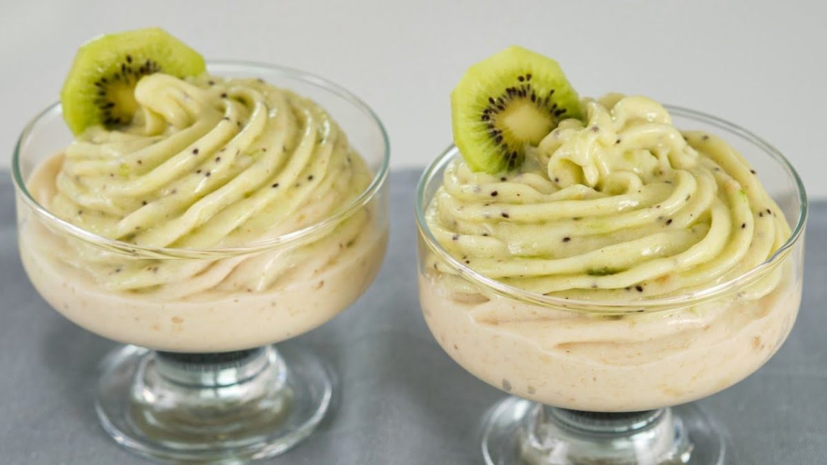 gelato di kiwi e banane gelato kiwi e banane